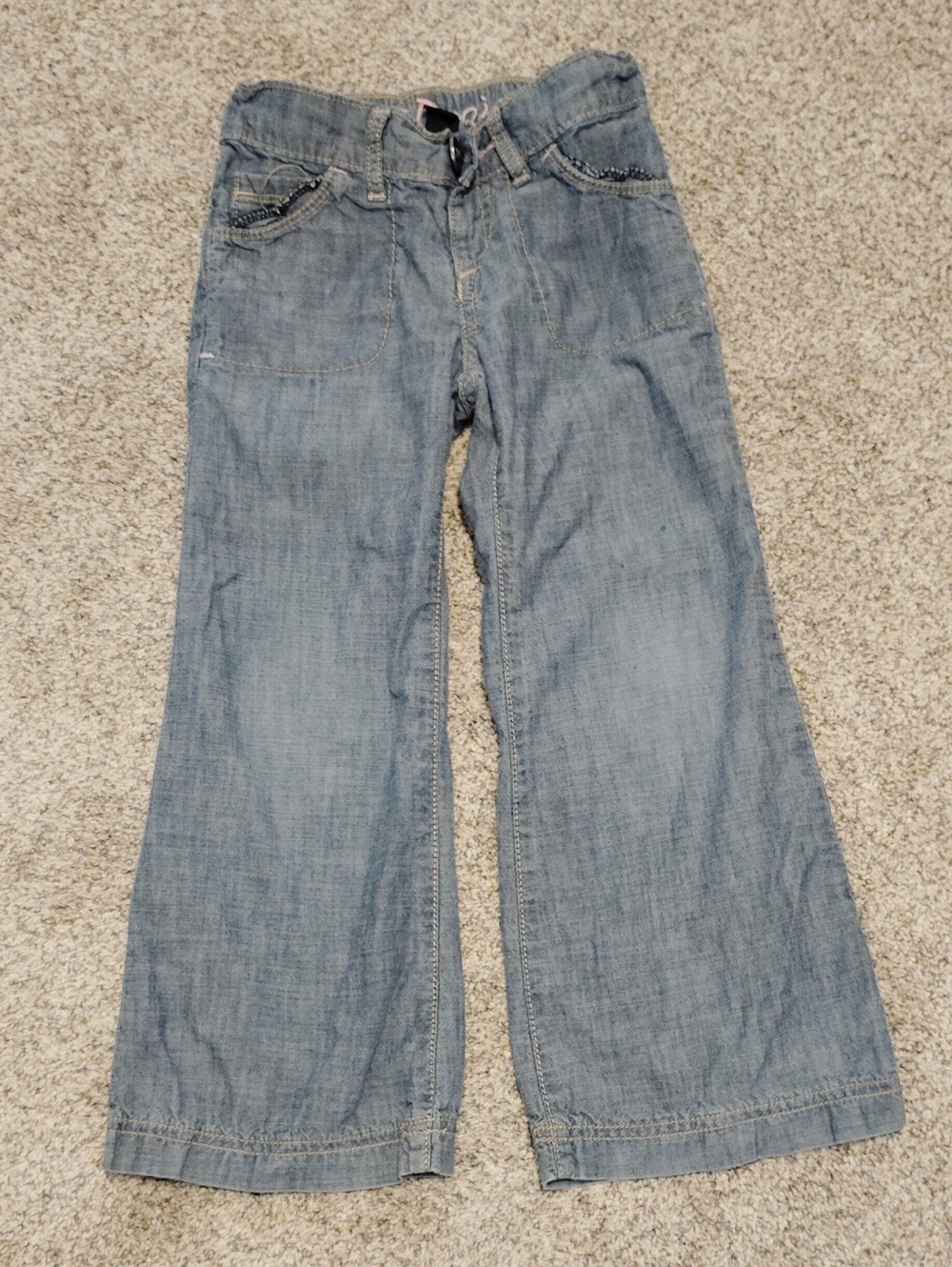 GAP Light Blue Wide-Leg Kids Jeans